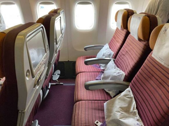 タイ航空の座席