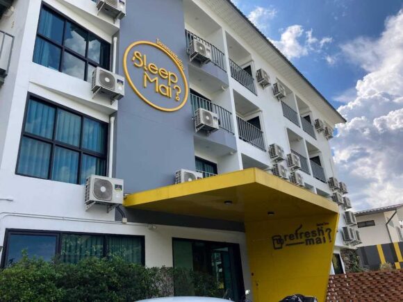 Sleep Mai Lifestyle Hotel Thapae ChiangMaiの行き方アクセスや駐車場・チェックイン/アウト時間